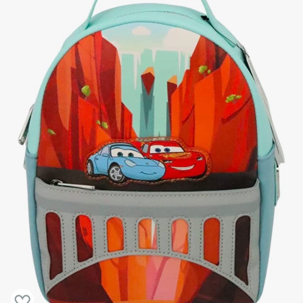 Loungefly - Cars McQueen & Sally backpack NWT